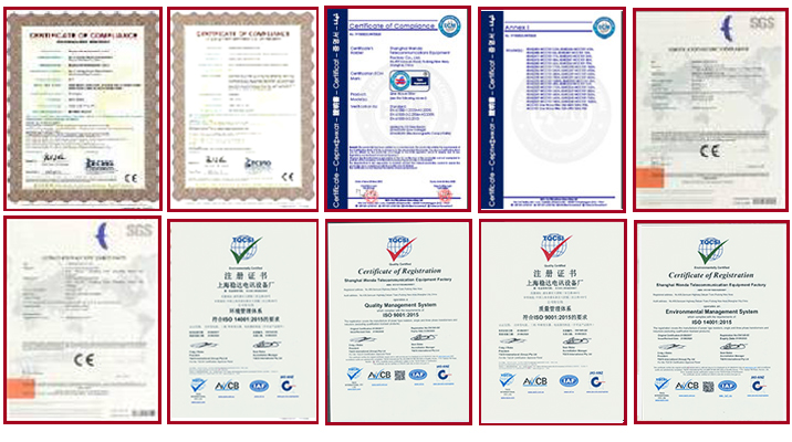 權(quán)威認(rèn)證：本廠已通過ISO9001:2015國際質(zhì)量管理體系認(rèn)證、本廠已通過ISO14001:2015環(huán)境管理體系認(rèn)證、產(chǎn)品符合CE標(biāo)準(zhǔn)